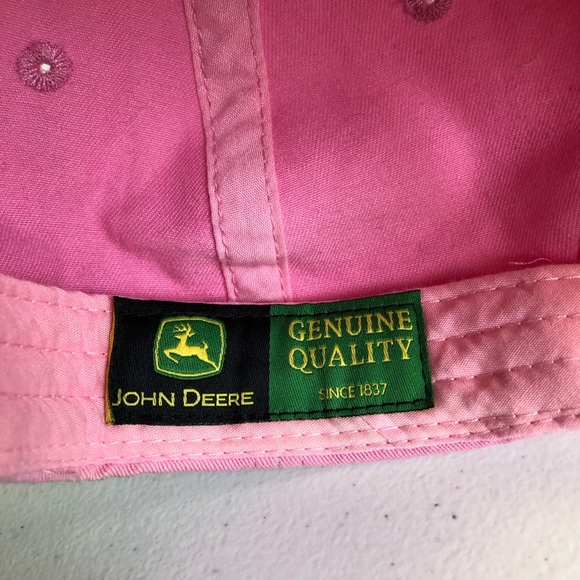 John Deere Women’s Pink Gray Hat - Picture 6 of 7
